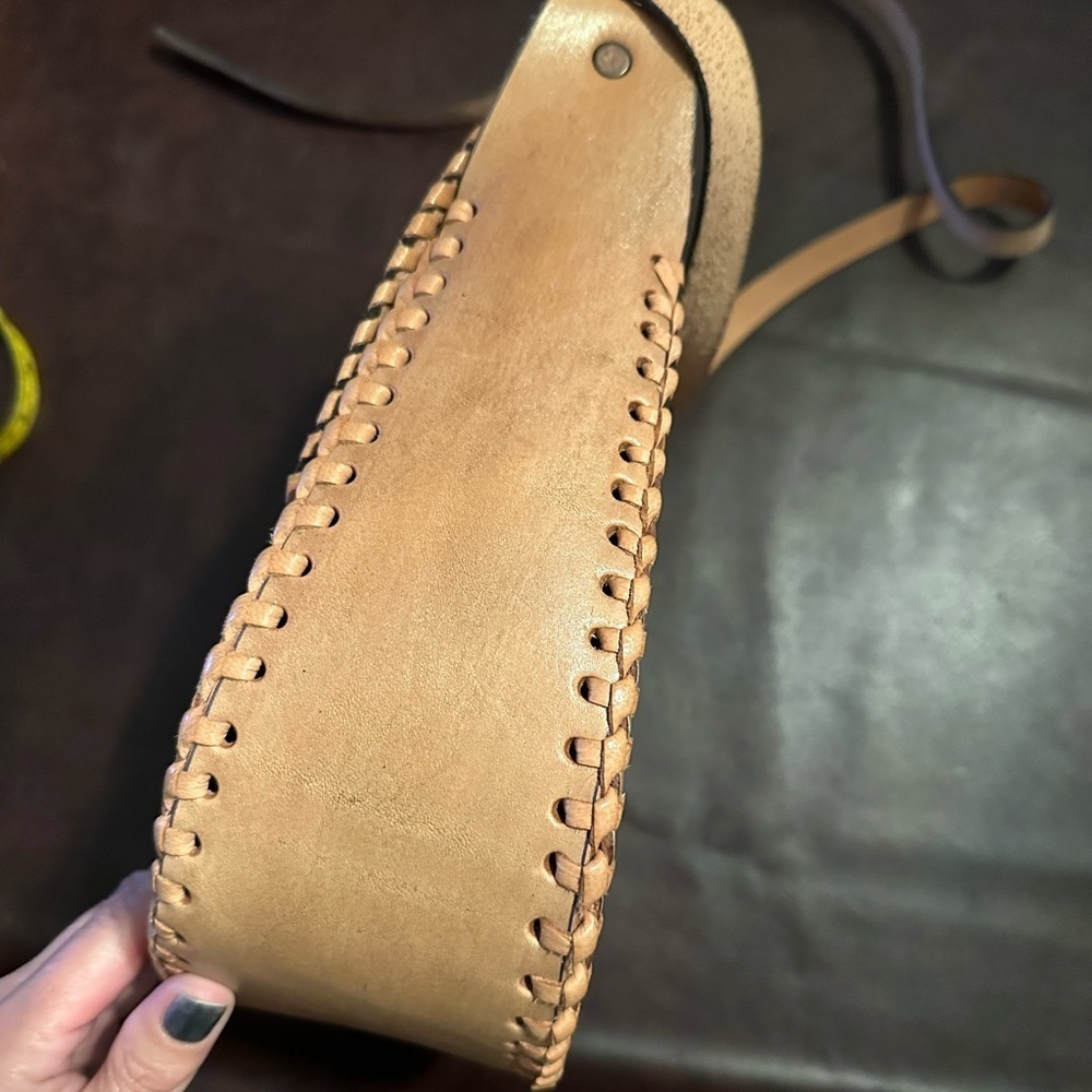 Vintage leather purse - Picture 4 of 9